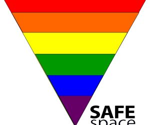 Inclusive-Safespace (inverted rainbow triangle)